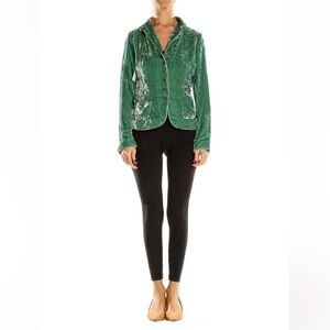 Ellie Tahari Crushed Velvet Jacket